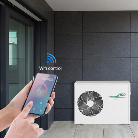 Fuente de aire Wifi Calefacción y bomba de calor de refrigeración para casas